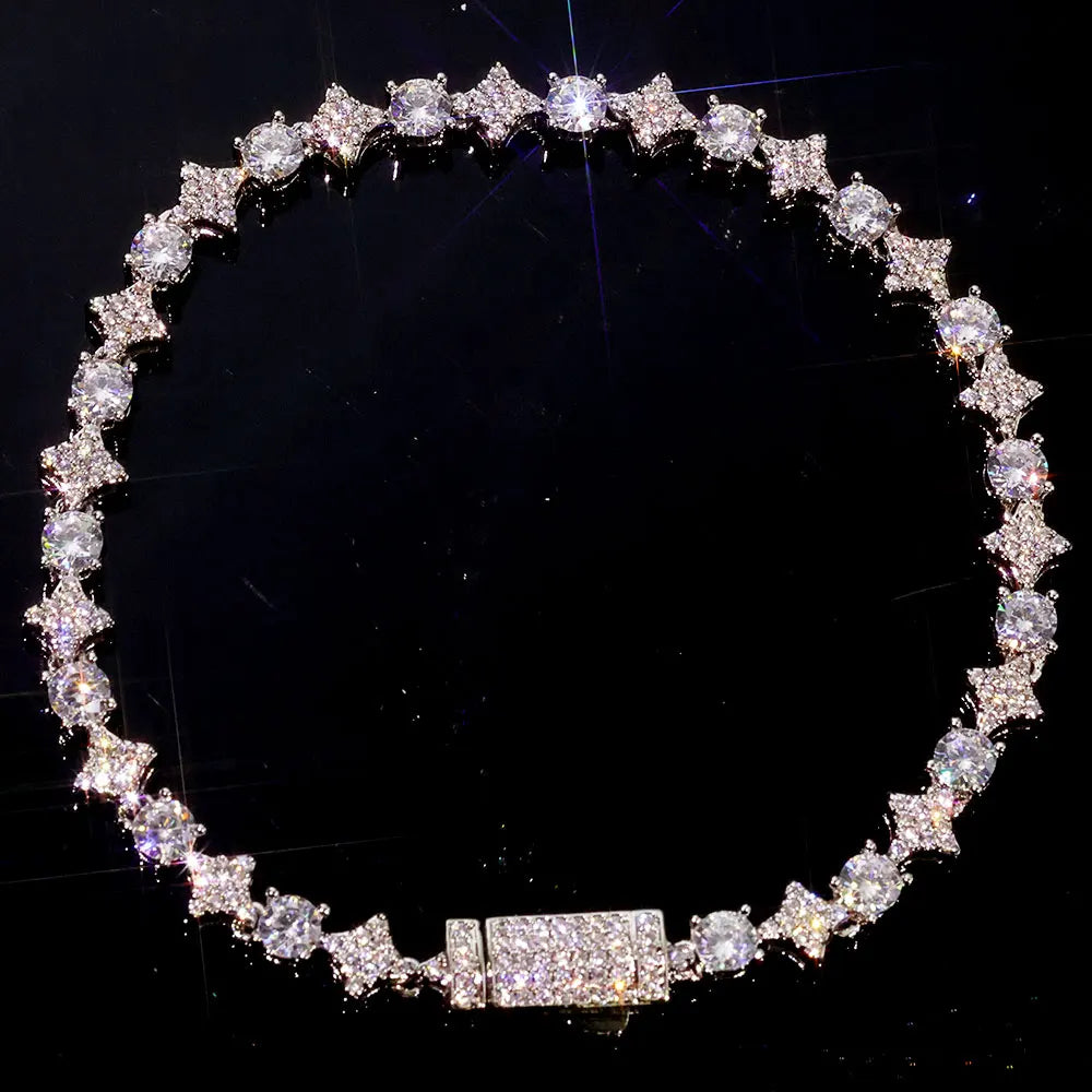 Sparkling Star Tennis Bracelet