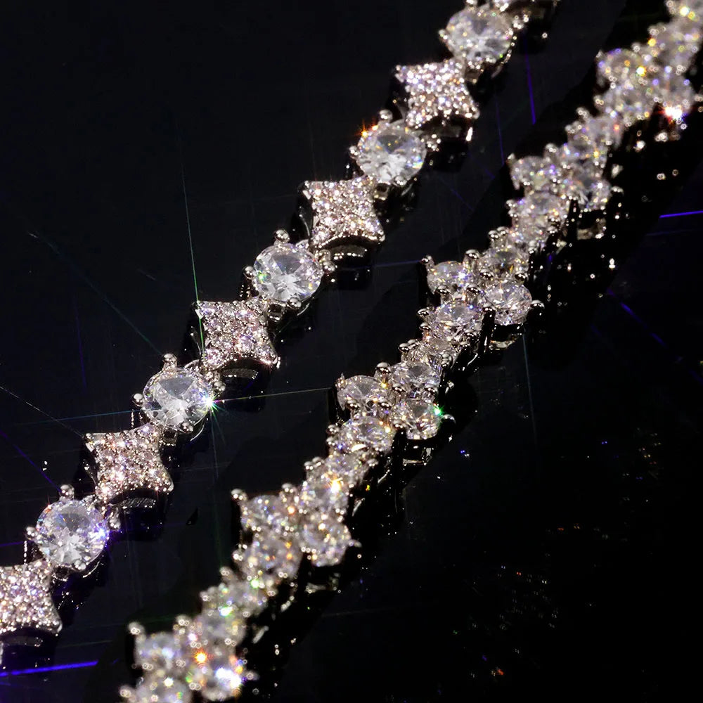 Sparkling Star Tennis Bracelet