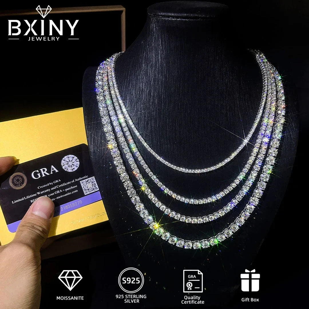 Shimmering Moissanite Necklace