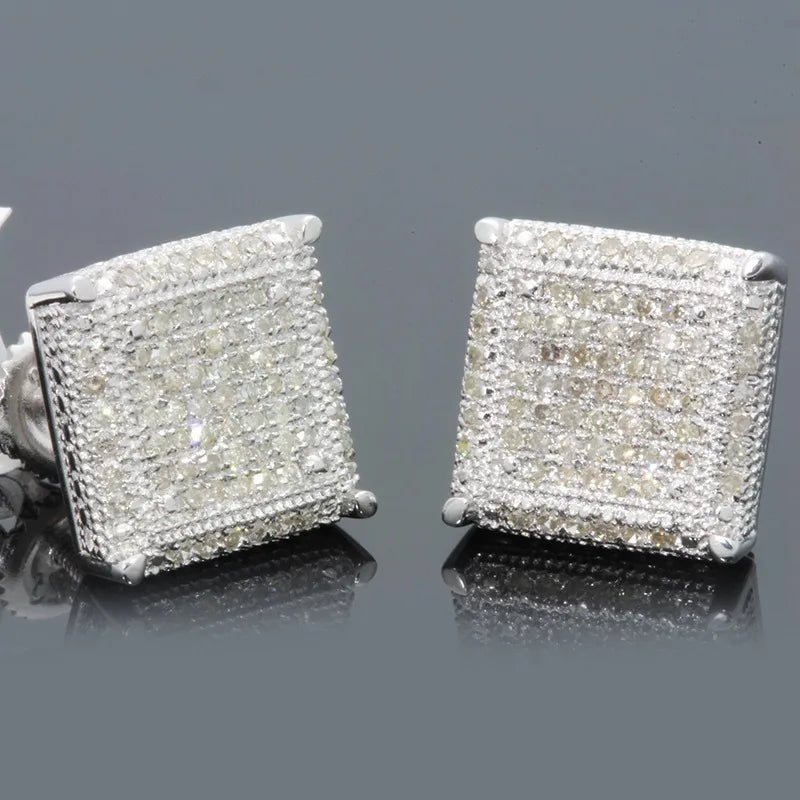 Stylish Iced Out Earrings