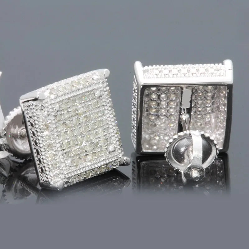 Stylish Iced Out Earrings