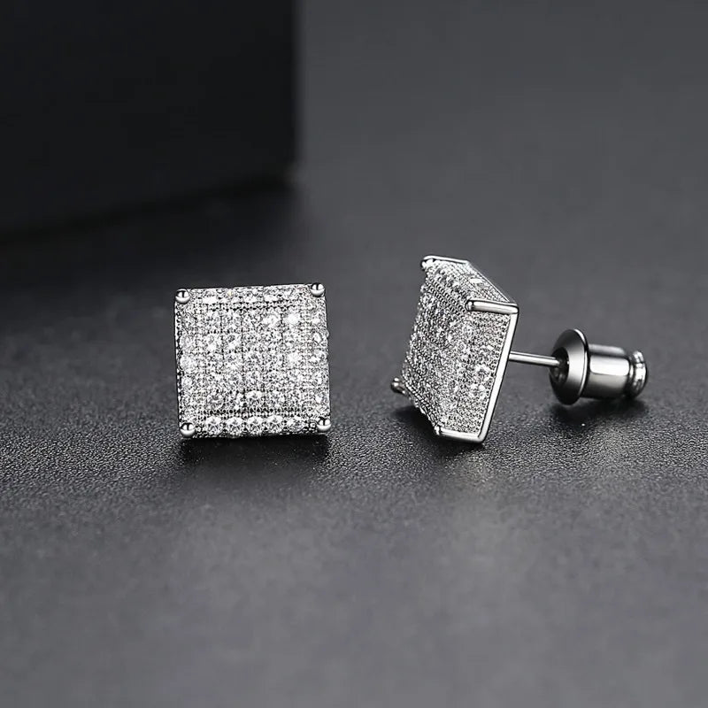 Stylish Iced Out Earrings